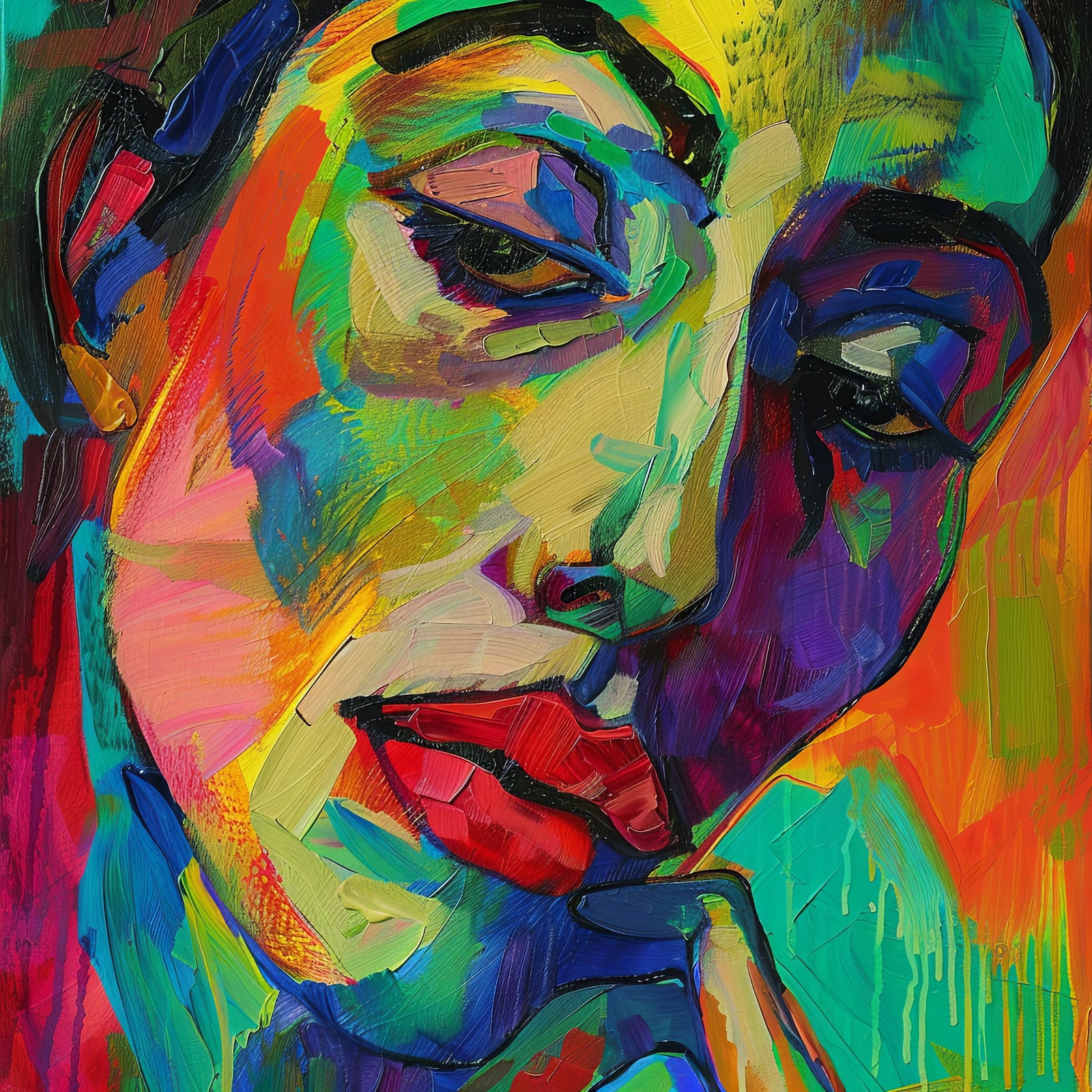 How do you make an AI art video?