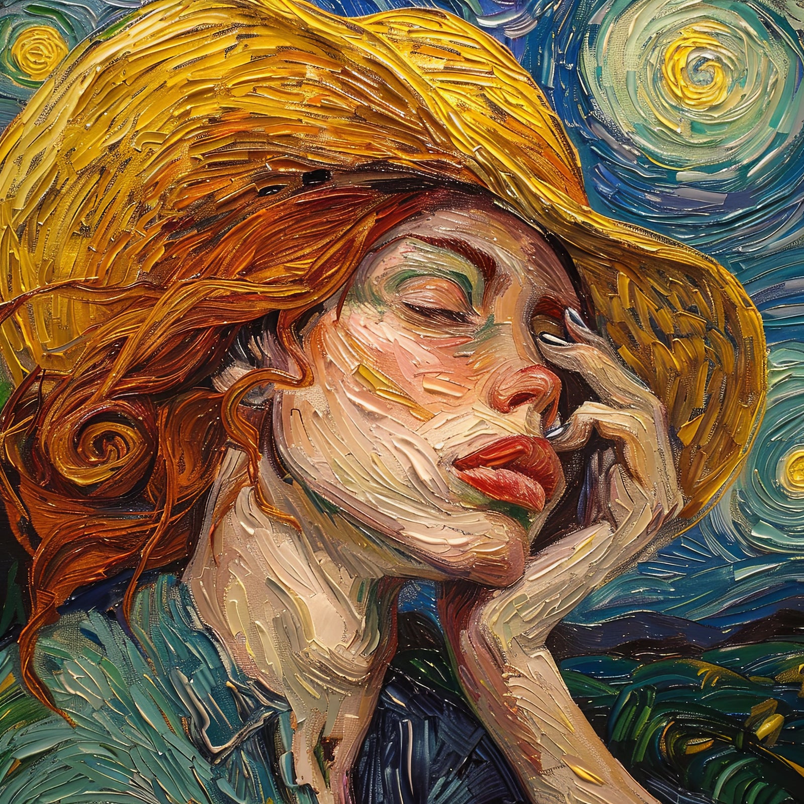 How do AI algorithms interpret color and form in art?