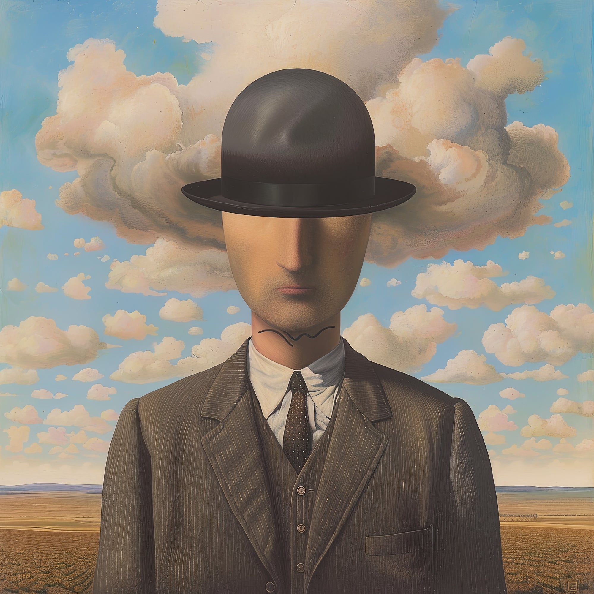 Rene Magritte Inspired