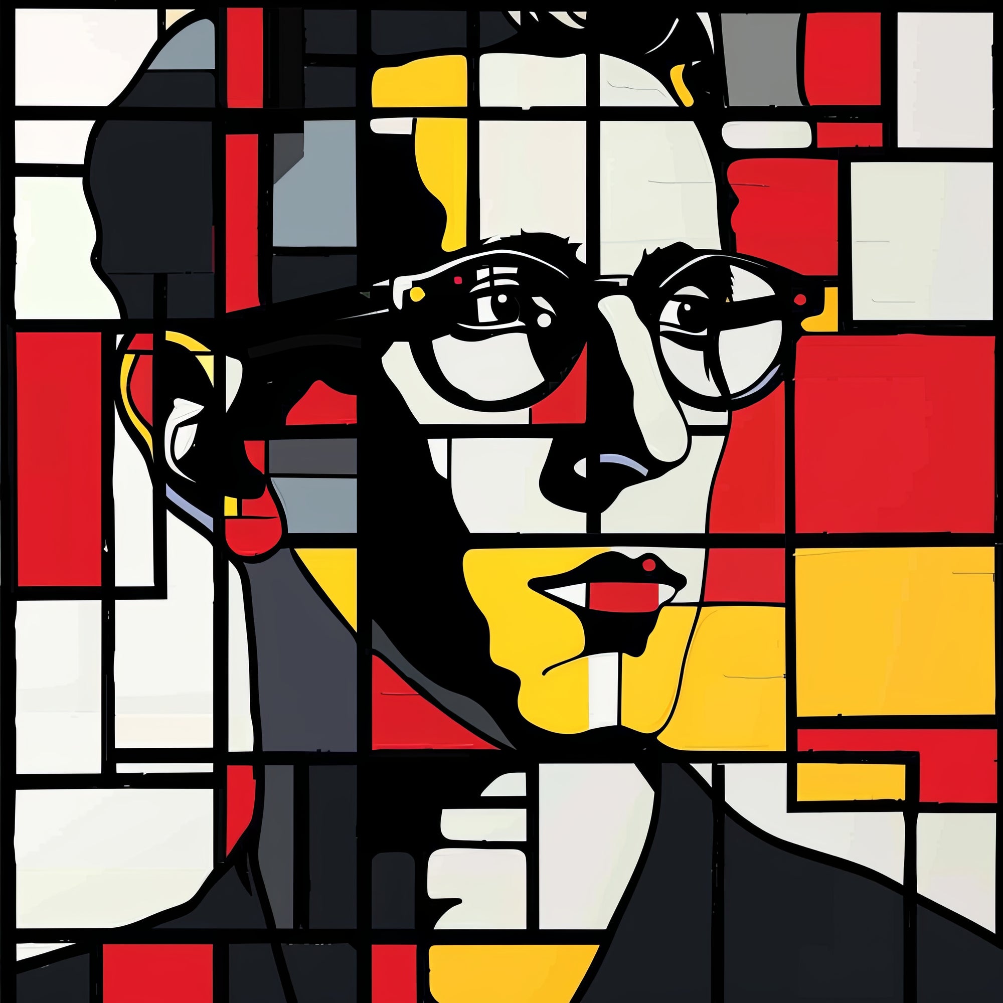 Piet Mondrian Inspired