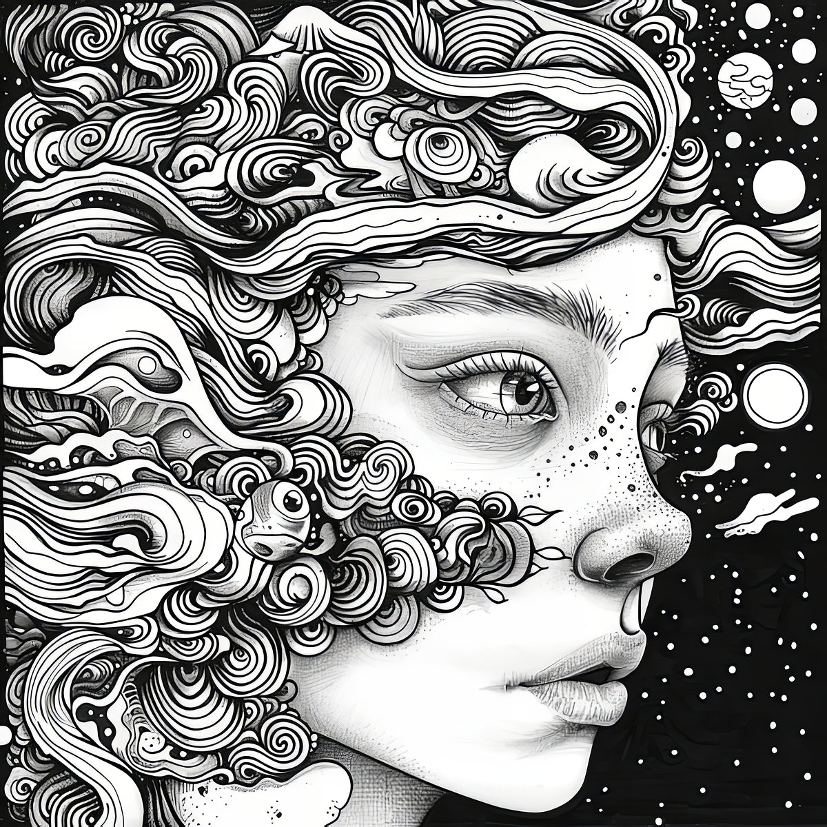 Ink Drawing