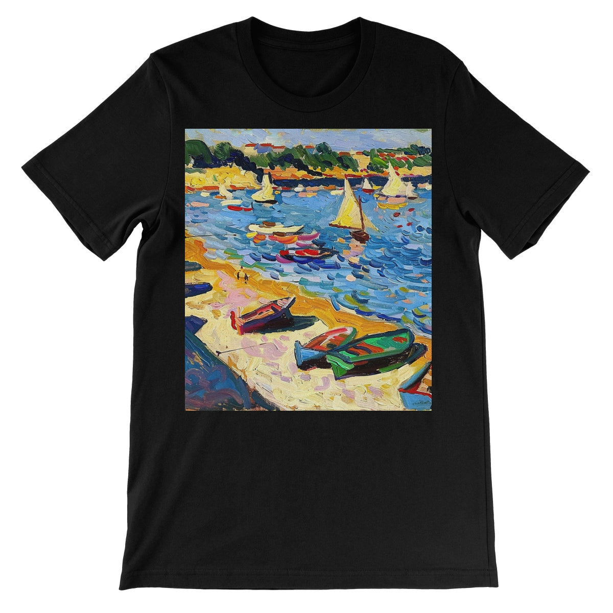 Fauvism Seaside Unisex Short Sleeve T-Shirt