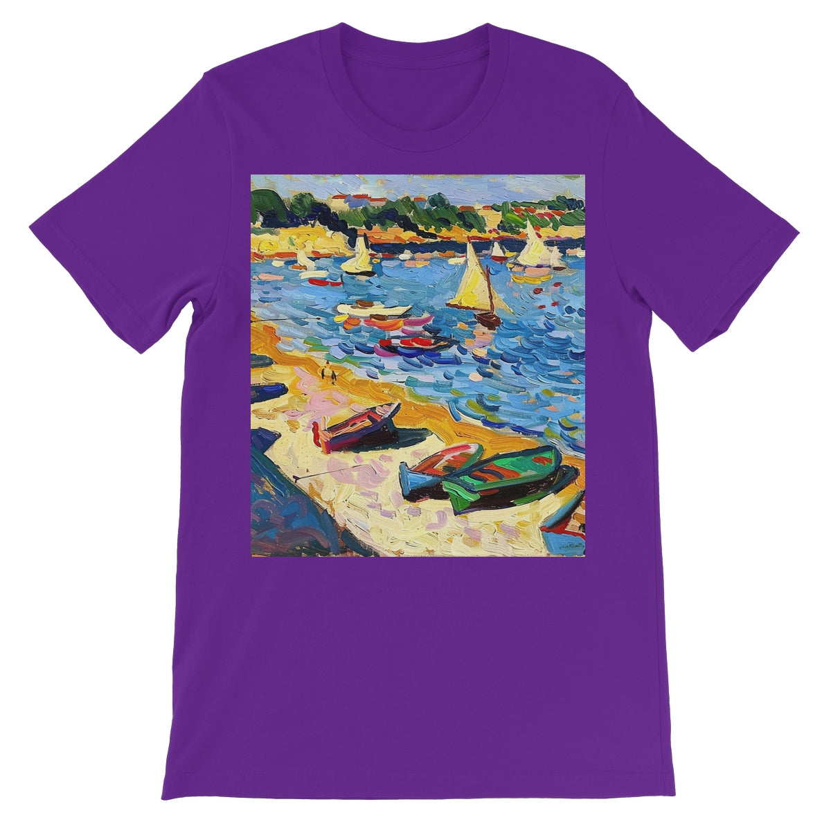 Fauvism Seaside Unisex Short Sleeve T-Shirt