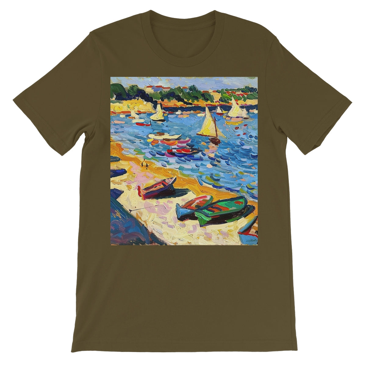Fauvism Seaside Unisex Short Sleeve T-Shirt