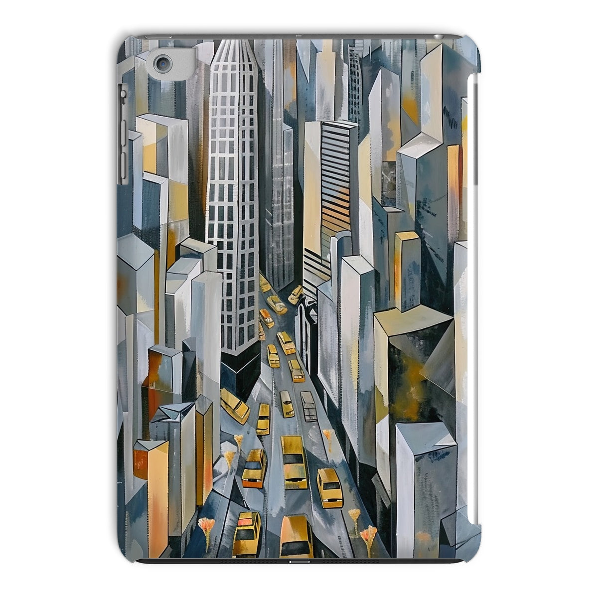 Geometric Cityscape Tablet Cases