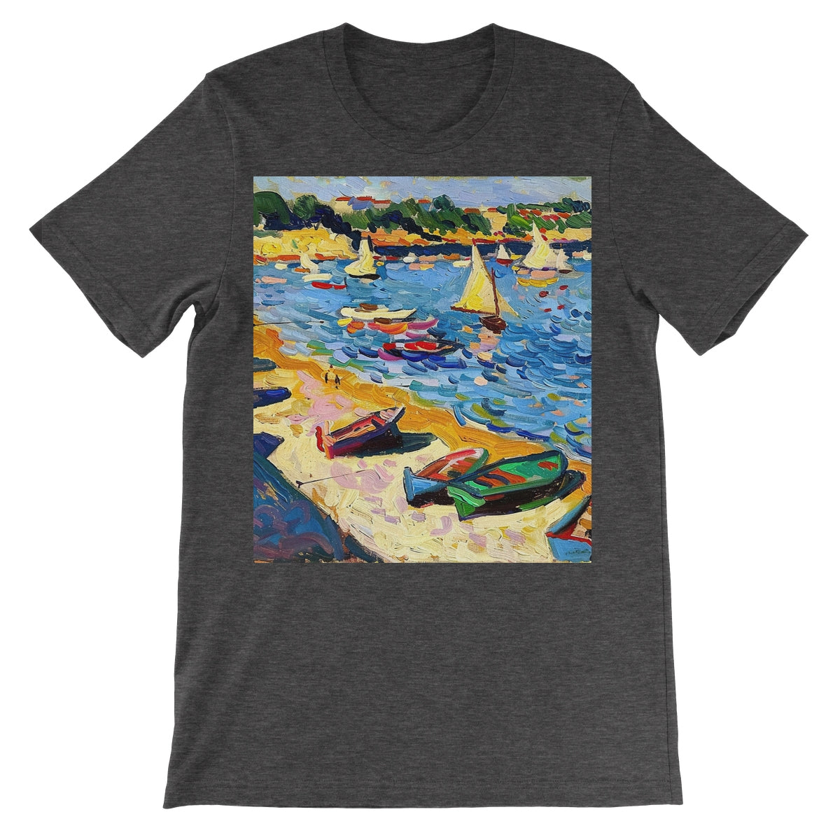 Fauvism Seaside Unisex Short Sleeve T-Shirt