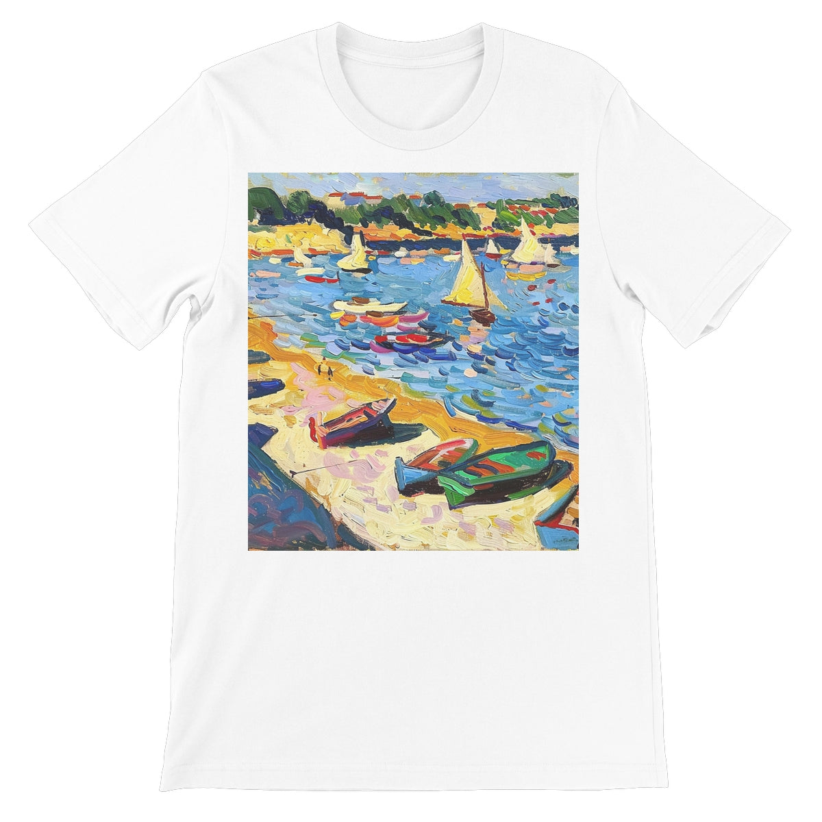 Fauvism Seaside Unisex Short Sleeve T-Shirt