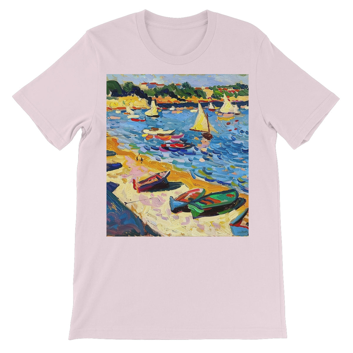 Fauvism Seaside Unisex Short Sleeve T-Shirt