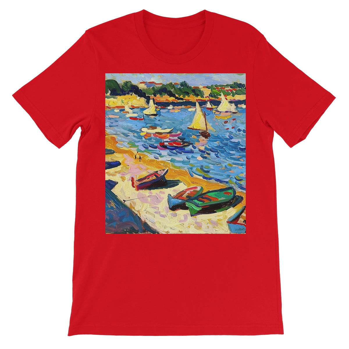 Fauvism Seaside Unisex Short Sleeve T-Shirt