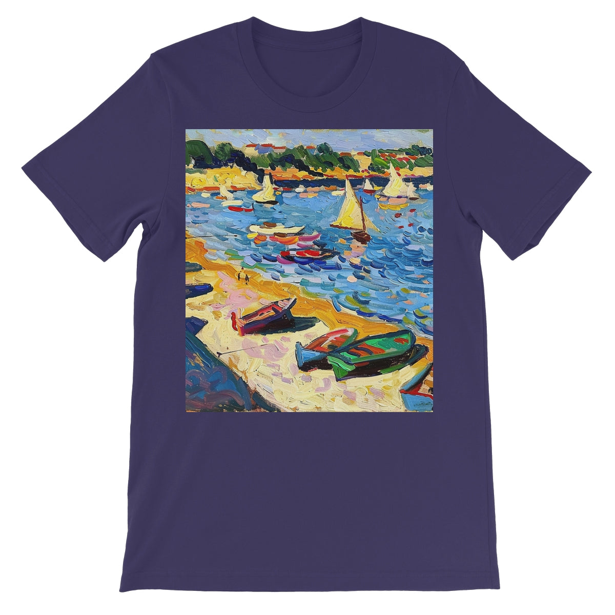 Fauvism Seaside Unisex Short Sleeve T-Shirt