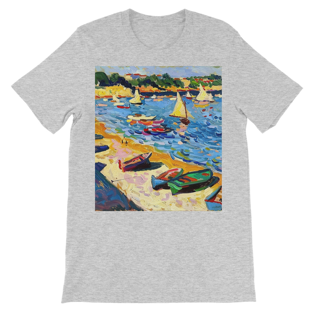 Fauvism Seaside Unisex Short Sleeve T-Shirt