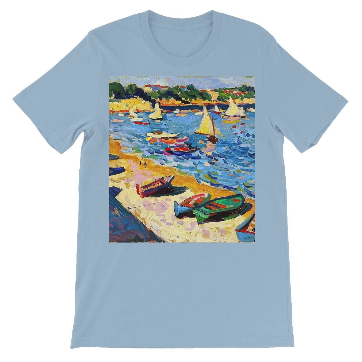 Fauvism Seaside Unisex Short Sleeve T-Shirt