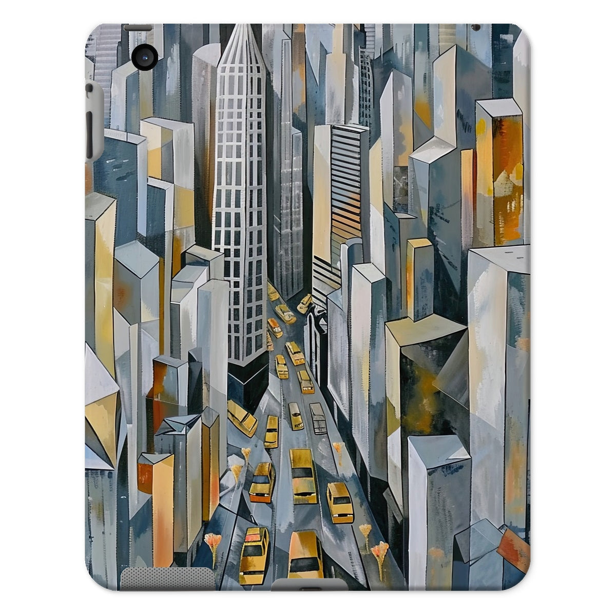 Geometric Cityscape Tablet Cases