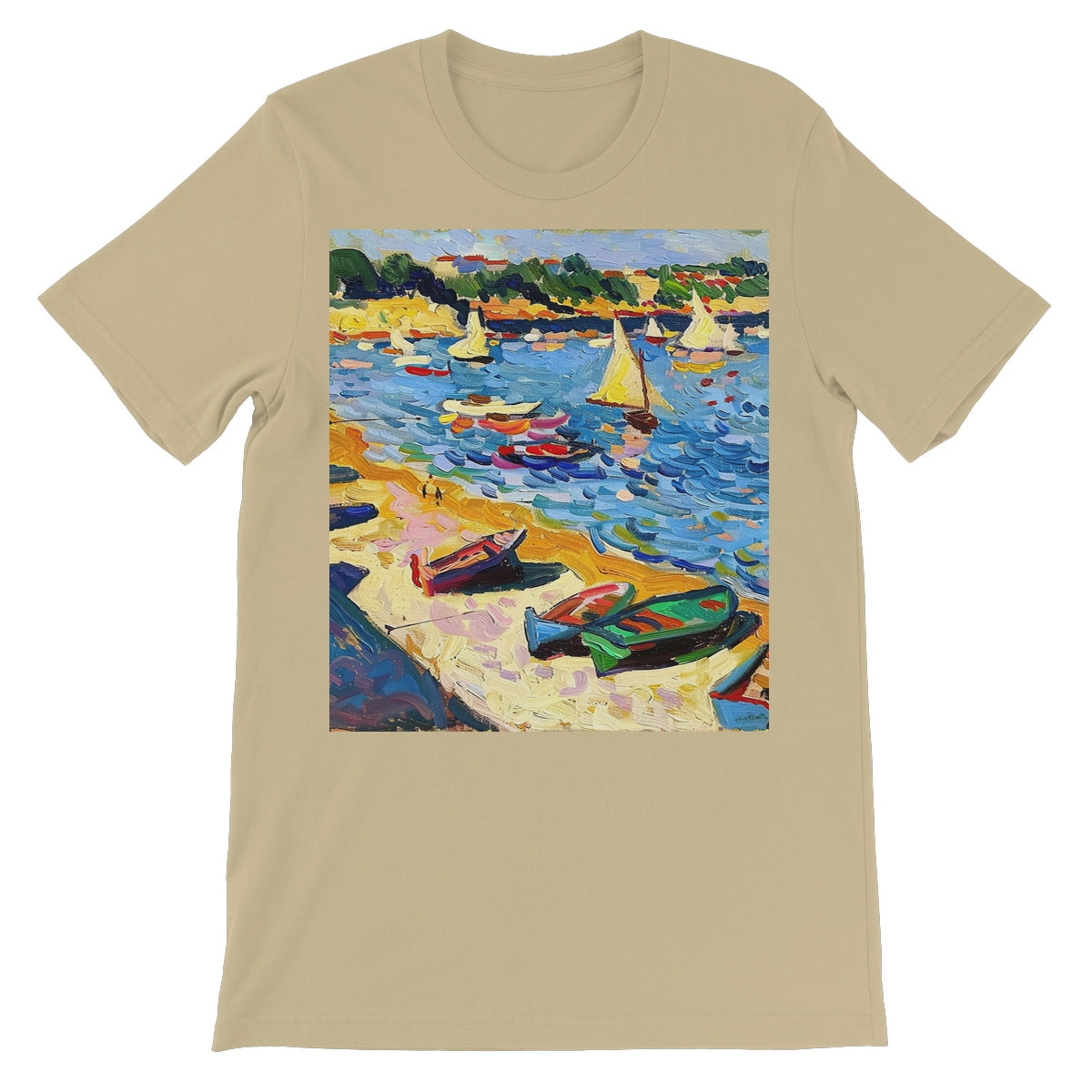 Fauvism Seaside Unisex Short Sleeve T-Shirt