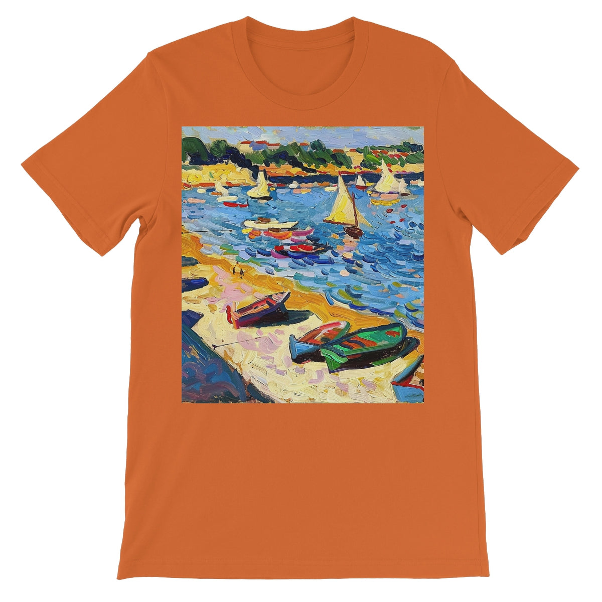 Fauvism Seaside Unisex Short Sleeve T-Shirt